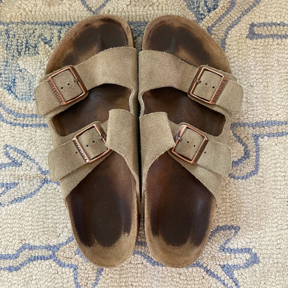 Birkenstock Arizona Taupe Suede 40